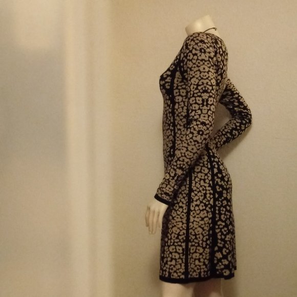 Victoria Secret Animal Print Sweater Dress - Picture 3 of 14